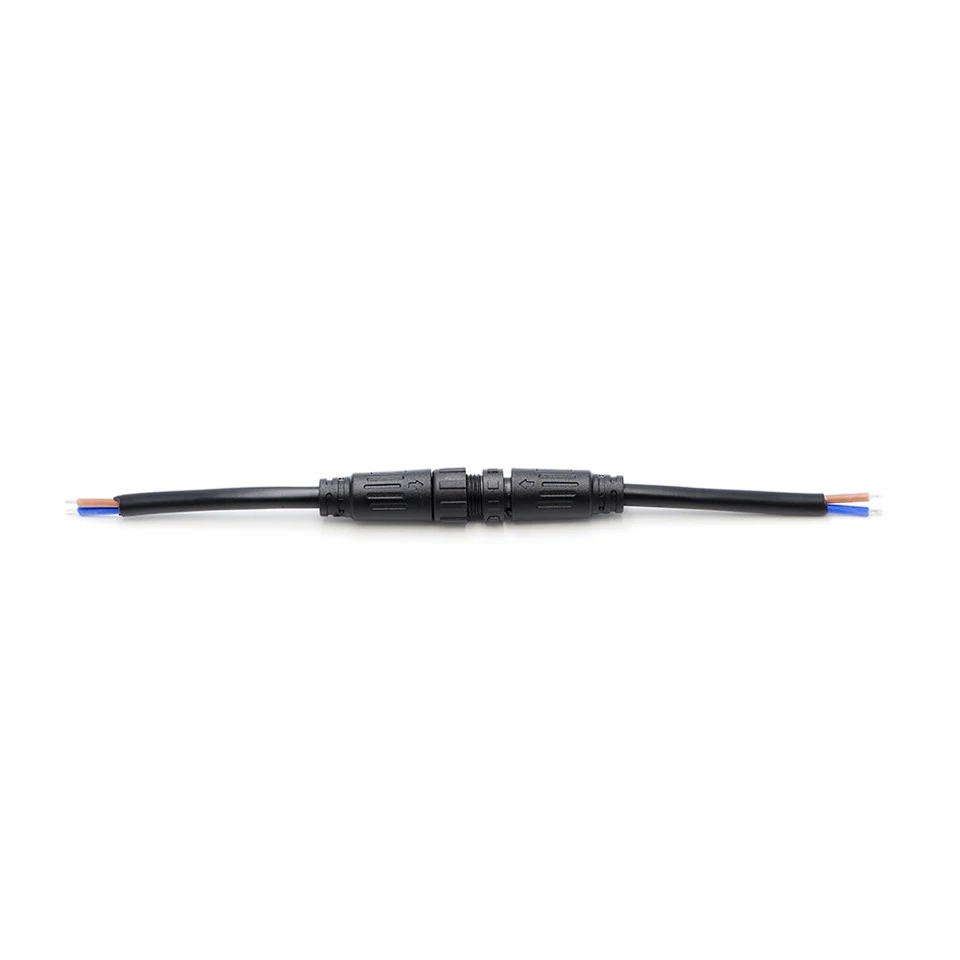 M12 3 Pin Threaded Waterproof Connector IP67