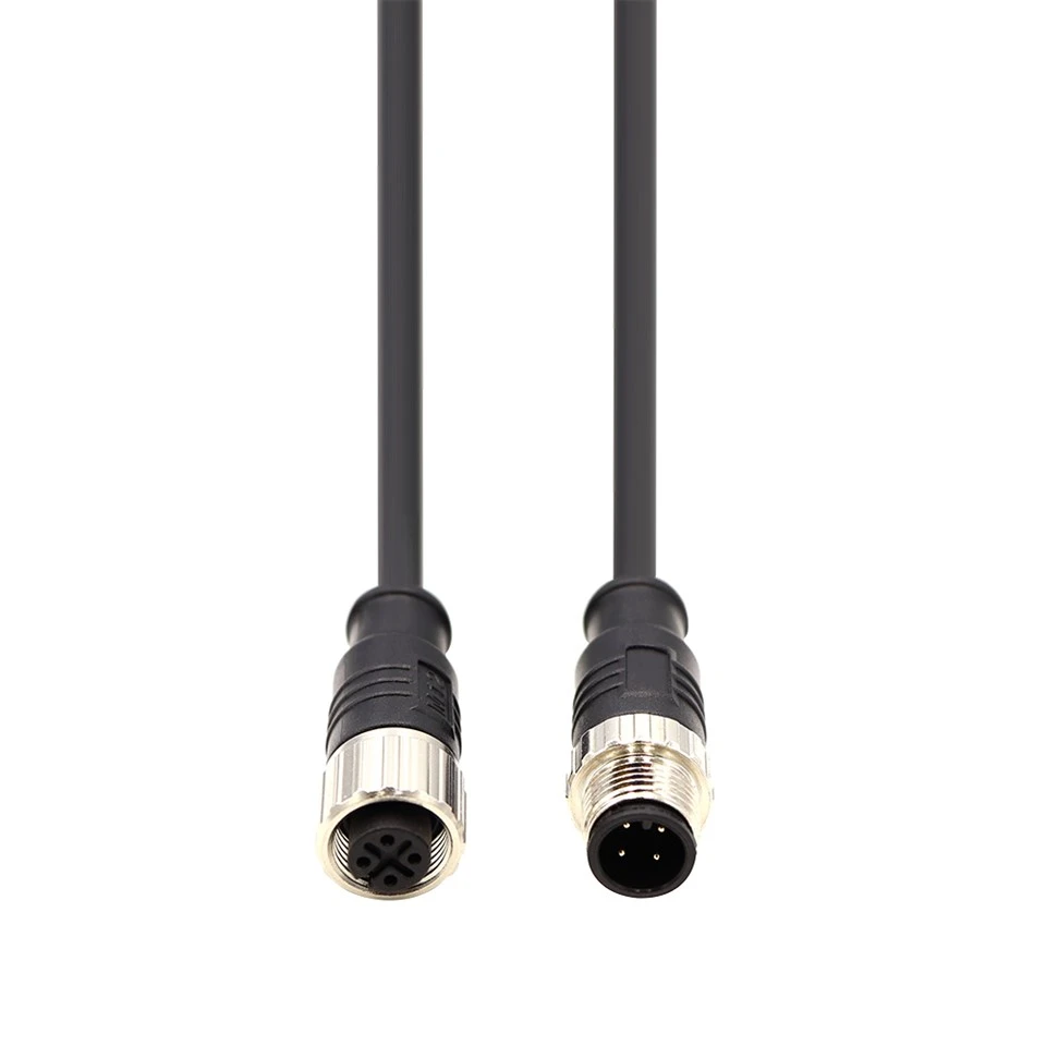 M12 5 Pin Threaded Waterproof Connector IP67