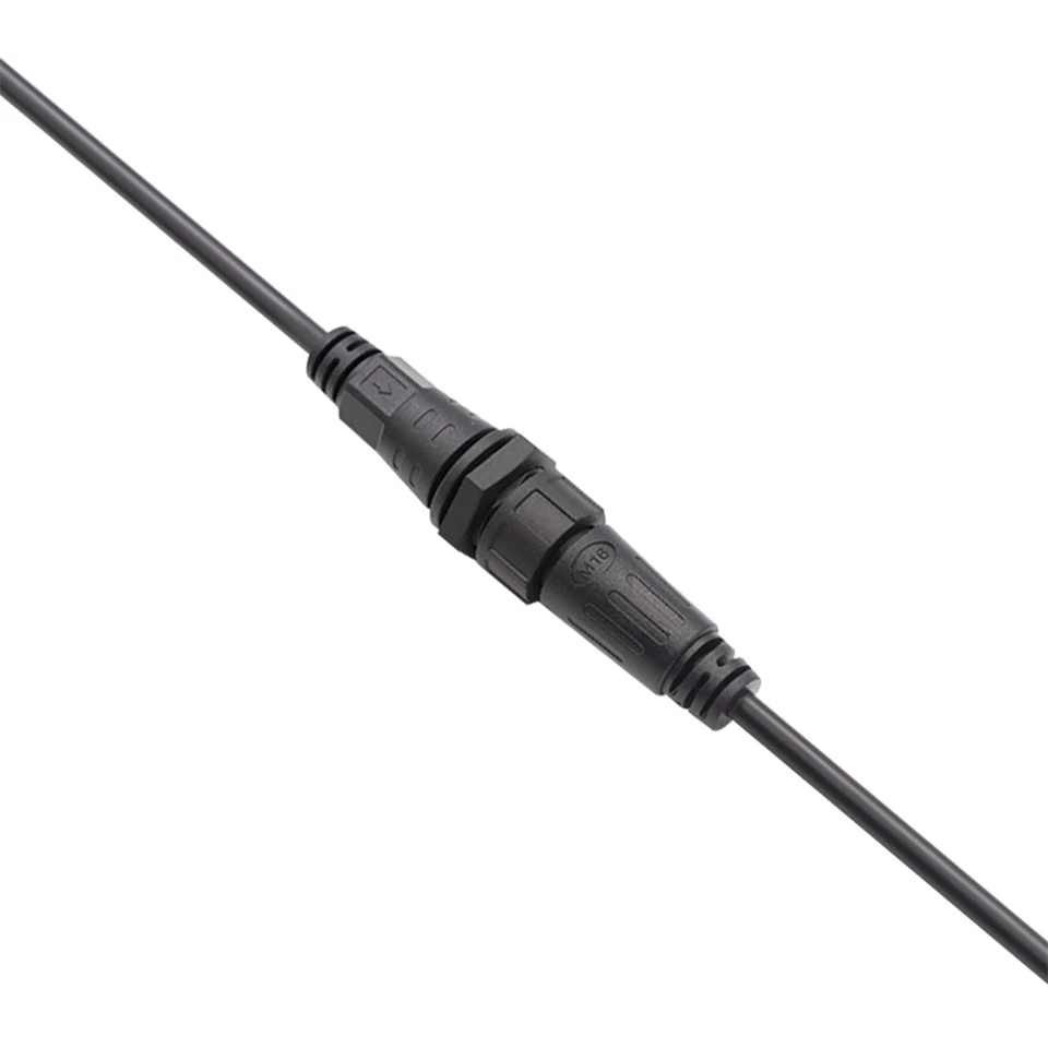 M16 4 Pin Threaded Waterproof Connector IP67